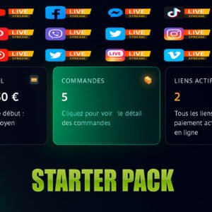 Offre Starter Pack — PayOnLive